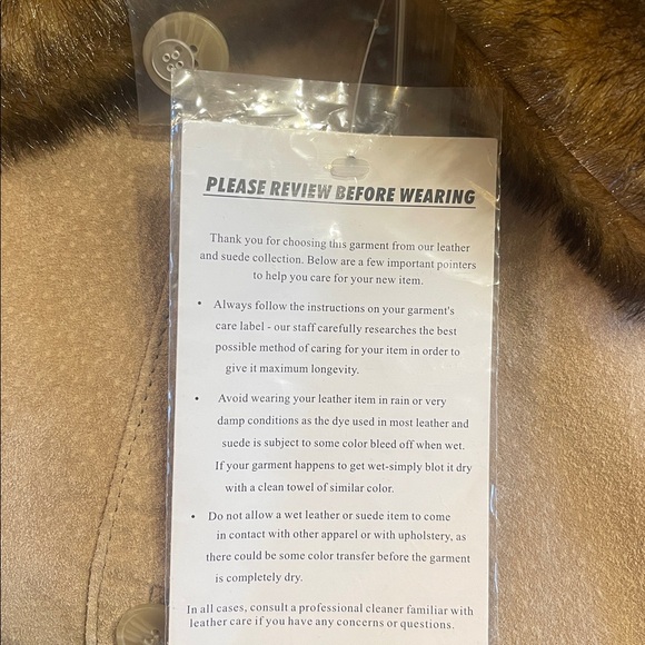 Y2K Indie Sleaze Boho Suede Fur Trim Jacket Knit Sleeve Boutique L - Picture 7 of 8